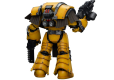 Warhammer Action Figure 1/18 Imperial Fists Legion Cataphractii Terminator Squad Legion Cataphractii with Chainfist 12 cm