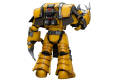 Warhammer Action Figure 1/18 Imperial Fists Legion Cataphractii Terminator Squad Legion Cataphractii with Lightning Claws 12 cm