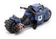 Warhammer 40k Vehicle 1/18 Ultramarines Outrider Bike 22 cm