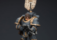 Warhammer The Horus Heresy Action Figure 1/18 Space Wolves Grey Slayer Pack Grey Slayer With Legion Vexilla 12 cm