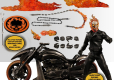 Ghost Rider Action Figure & Vehicle with Sound & Light Up 1/12 Ghost Rider & Hell Cycle