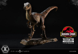 Jurassic Park Prime Collectibles Statue 1/10 Velociraptor Closed Mouth 19 cm