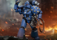 Warhammer The Horus Heresy Action Figure 1/18 Ultramarines MK VI Tactical Squad Legionary with Bolter& Chainblade 20 cm