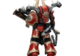 Warhammer 40k Action Figure 1/18 World Eaters Khorne Berzerker with Eviscerator Chainaxe 13 cm