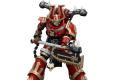 Warhammer 40k Action Figure 1/18 World Eaters Khorne Berzerker with Eviscerator Chainaxe 13 cm