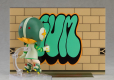 Jet Set Radio Nendoroid Action Figure Gum 10 cm