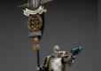 Warhammer The Horus Heresy Action Figure 1/18 lron Warriors Command Squad Chosen with Legion Standard 12 cm
