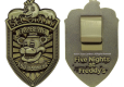 Five Nights at Freddy´s Replica Security Badge Antique Brass Edition