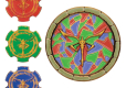 Resident Evil 4 Replica Church Puzzle Medallion Set